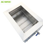 Commercial Kitchen Ultrasonic Cleaner Heated Soak Tank with Waste Oil Drain Slot