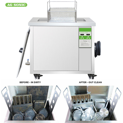 Heated Stainless Steel Soak Tank 230L Capacity For Kitchen Hood Filter