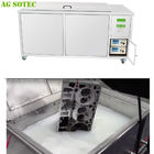 Vacuum Tube Aluminum Tube Component Ultrasonic Cleaning Machine With Oil Filter System And Drainage